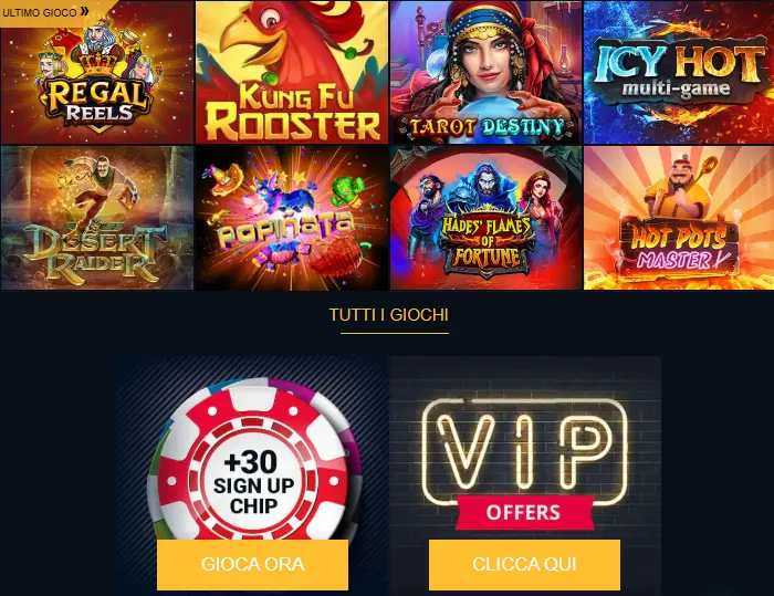 Brango Casino Giochi